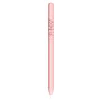 LOVE MEI For Apple Pencil 1 Number Letter Design Stylus Pen Silicone Protective Case Cover(Pink)