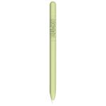 LOVE MEI For Apple Pencil 1 Number Letter Design Stylus Pen Silicone Protective Case Cover(Green)