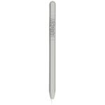 LOVE MEI For Apple Pencil 1 Number Letter Design Stylus Pen Silicone Protective Case Cover(Grey)