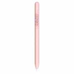 LOVE MEI For Apple Pencil 2 Number Letter Design Stylus Pen Silicone Protective Case Cover (Pink)