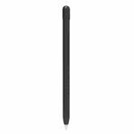 Metal Matte Non-slip Stylus Pen Protective Case for Apple Pencil 1 (Black)