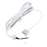 5 Pin T Style MagSafe 2 Power Adapter Cable for Apple Macbook A1425 A1435 A1465 A1502, Length: 1.8m