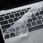 For MacBook Pro 16 inch A2141 Transparent and Dustproof TPU Laptop Keyboard Protective Film