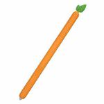 Fruit Vegetable Liquid Silicone Protective Cover for Samsung Galaxy S Pen(Orange)