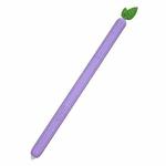 Fruit Vegetable Liquid Silicone Protective Cover for Samsung Galaxy S Pen(Purple)