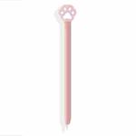 Cute Cartoon Silicone Protective Cover for Apple Pencil 1(Cat Claw Pink)