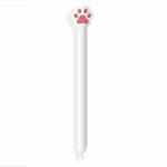 Cute Cartoon Silicone Protective Cover for Apple Pencil 1(White)