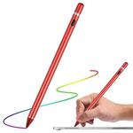 Universal Active Capacitive Stylus Pen(Red)
