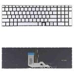 For HP Envy X360 15-ED 15-ED0008CA 15-ED0023DX US Version Keyboard with RGB Backlight (Silver)