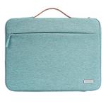 For 16 inch Laptop Zipper Waterproof  Handheld Sleeve Bag (Green)