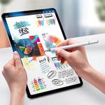 WIWU Pencil One Universal Tablet PC Disc Nib Passive Capacitive Pen Stylus with Ballpoint Nib & Magnetic Cap, Compatible with IOS & Android System Devices