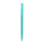 For Apple Pencil (USB-C) Diamond Pattern Silicone Stylus Pen Protective Case (Mint Green)