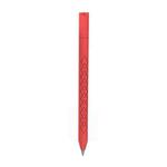 For Apple Pencil (USB-C) Diamond Pattern Silicone Stylus Pen Protective Case (Red)