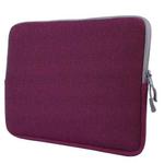 For Macbook Pro 15.4 inch Laptop Bag Soft Portable Package Pouch (Purple)