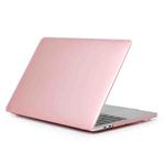 Laptop Crystal Style PC Protective Case for MacBook Pro 13.3 inch A1989 (2018) / A2159 / A2251 / A2289 / A2338(Pink)