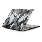 Grey Camouflage Pattern Laptop Water Decals PC Protective Case for Macbook Pro 13.3 inch A1989 (2018) / A1706 / A1708 / A2159 / A2289 / A2251 / A2338