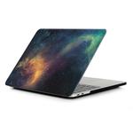 Green Starry Sky Pattern Laptop Water Decals PC Protective Case for MacBook Pro 15.4 inch A1990 (2018) / A1707
