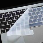Dustproof Silicone Laptop Keyboard Protective Film for MacBook Pro 13.3 inch 2022 (White)