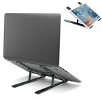 Licheers LC-263 Scalable Aluminum Alloy Laptop Stand Notebook Mount (Black)