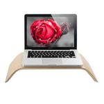 SamDi Artistic Wood Grain Desktop Holder Stand Cradle for Apple Macbook, ASUS, Lenovo