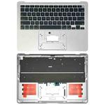For Macbook Air 13 2020 M1 A2337 EMC3598 C-side Cover + US Edition Key Board (Silver)