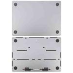 For MacBook Air 13.6 inch A3113 2024 EMC8611 Computer Case Bottom Cover (Grey)