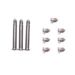 10 in 1 for Macbook Pro 13.3 inch A1278 / 15.4 inch A1286 / 17 inch A1297 Computer Case Bottom Cover Screws (3 PCS Long + 7 PCS Short)