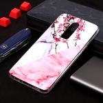 Marble Pattern Soft TPU Case For OnePlus 6 (Plum Blossom)