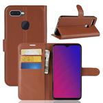 Litchi Texture Horizontal Flip Leather Case with Wallet & Holder & Card Slots For OPPO F9 (F9 Pro) / OPPO A7x