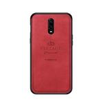 PINWUYO Shockproof Waterproof Full Coverage PC + TPU + Skin Protective Case for One Plus 6T (Red)