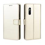 Retro Crazy Horse Texture Horizontal Flip Leather Case for VIVO V15 Pro, with Holder & Card Slots & Photo Frame(Gold)