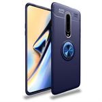 lenuo Shockproof TPU Case for OnePlus 7 Pro, with Invisible Holder (Blue)