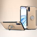 Magnetic 360 Degree Rotation Ring Holder Armor Protective Case for Vivo X23 (Gold)