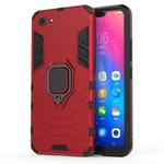 PC + TPU Shockproof Protective Case for Vivo Y83, with Magnetic Ring Holder(Red)