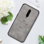 PINWUYO Shockproof Waterproof Full Coverage PC + TPU + Skin Protective Case for OnePlus 7 Pro(Grey)