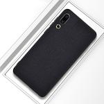 Shockproof Cloth Texture PC+ TPU Protective Case for Meizu 16s (Black)