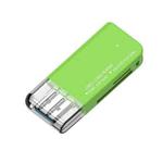 V30 / V60 / V90 USB3.1 Multifunction Card Reader Support SD / TF Card (Green)