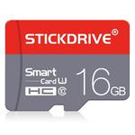 STICKDRIVE 16GB U1 Red and Grey TF(Micro SD) Memory Card