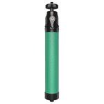 Original Xiaomi Youpin SEABIRD Retractable Leather Handle Aviation Aluminum Alloy 4K Sports Camera Selfie Stick with Rubber Hand Strap(Green)