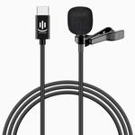 YICHUANG YC-LM10 USB-C / Type-C Intelligent Noise Reduction Condenser Lavalier Microphone, Cable Length: 1.5m