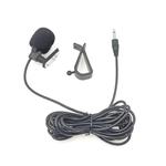 ZJ015MR Mono 2.5mm Straight Plug Car Navigation DVD External Paste Microphone, Length: 3m