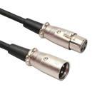 1m 3-Pin XLR Male to XLR Female Microphone Cable