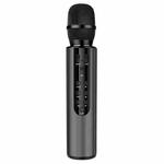 K3 Bluetooth 5.0 Karaoke Live Stereo Sound Wireless Bluetooth Condenser Microphone (Black)