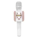 L858 Bluetooth 4.2 Karaoke Live LED Colorful Lights Wireless Bluetooth Condenser Microphone (Pink)