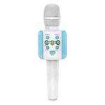 L858 Bluetooth 4.2 Karaoke Live LED Colorful Lights Wireless Bluetooth Condenser Microphone (Blue)
