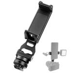 BEXIN PH-01 Desktop Live Broadcast Bracket 360 Phone Clamp Dual Cold Shoes Mount (Black)