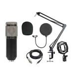 BM-800 Back Pole Large-diaphragm Condenser Microphone Cantilever Bracket Set (Silver)