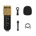 BM-838 Large-diaphragm USB Condenser Microphone Set(Gold)