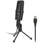 Yanmai SF-970 Professional Condenser Sound Recording Microphone with Tripod Holder & USB Cable , Cable Length: 1.8m(Black)