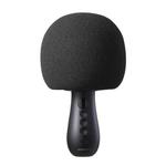 JOYROOM JR-MC6 2 in 1 Multifunctional Bluetooth 5.0 Handheld Microphone with Digital Display (Black)